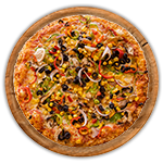 Veg Hot Pizza 